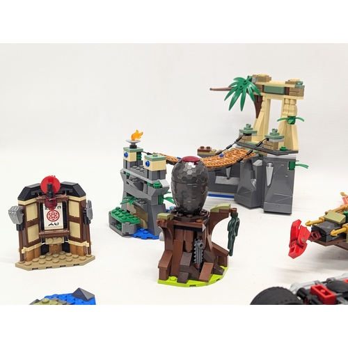 520 - A collection of Lego Ninjago models and sets