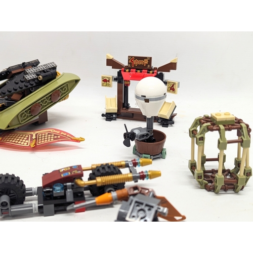 520 - A collection of Lego Ninjago models and sets