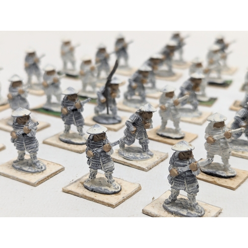 524 - A collection of metal model figures