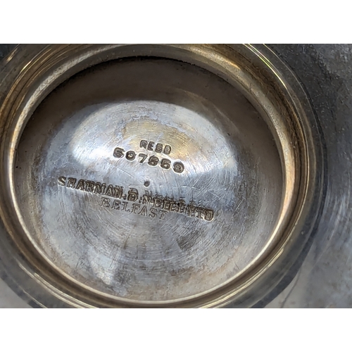 600 - A large Irish silver cup engraved for Ballynahinch Agricultural Society. Sharman D. Neil. Dublin, AP... 