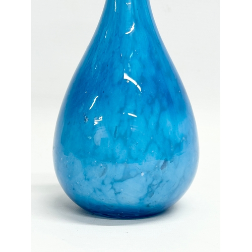 244 - A 1950’s/60’s Art Glass vase. Probably by Orrefors, Sweden. 24cm