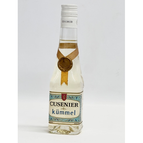 455 - A bottle of 1960’s Cusenier Kümmel. France.