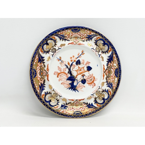 62 - An 18th century Crown Derby Imari porcelain pot stand. Circa 1780-1790. 19cm