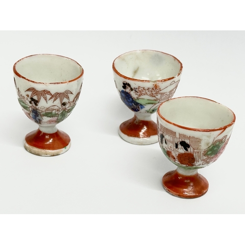 115 - A quantity of 18th and 19th century Chinese and Japanese pottery. An 18th century Chinese Emperor Qi... 