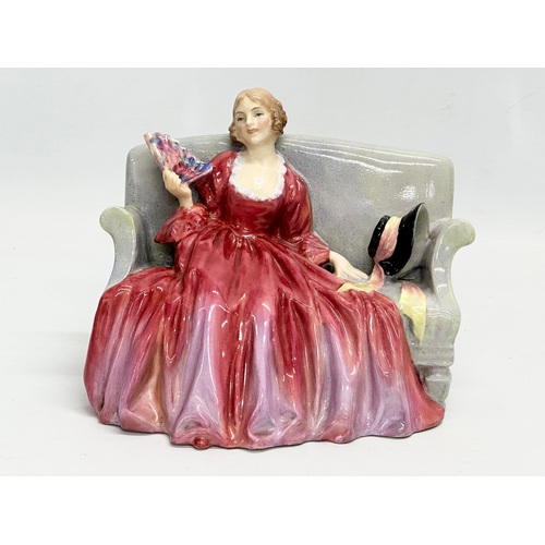 500 - 3 figurines. A Royal Doulton ‘Sweet & Twenty’ figurine 18x12x15cm. A large NAO ‘Doctor’ figurine 35c... 