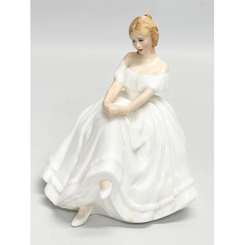 500 - 3 figurines. A Royal Doulton ‘Sweet & Twenty’ figurine 18x12x15cm. A large NAO ‘Doctor’ figurine 35c... 