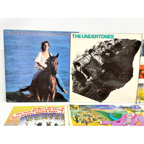 680 - A good collection of LP, Vinyl records. The Beatles White Album, The Police Synchronicity, The Beatl... 