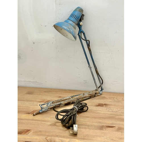 5B - A Swedish Mid Century Femo anglepoise lamp. Type 55.