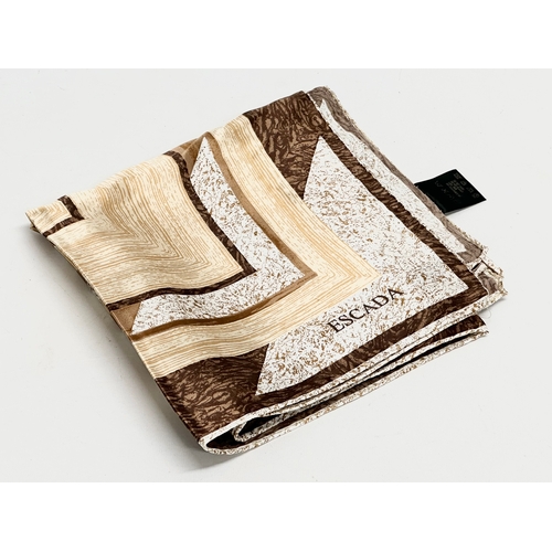 458 - An Escada silk scarf.