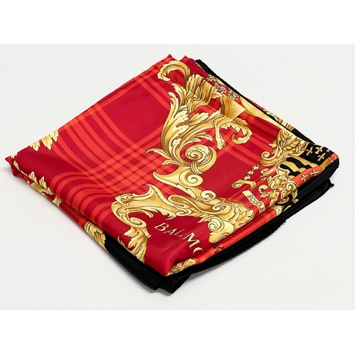 460 - An Escada ‘Balmoral’ silk scarf.