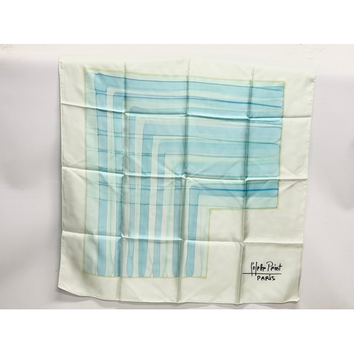 461 - 4 Lolette Perot silk scarves.