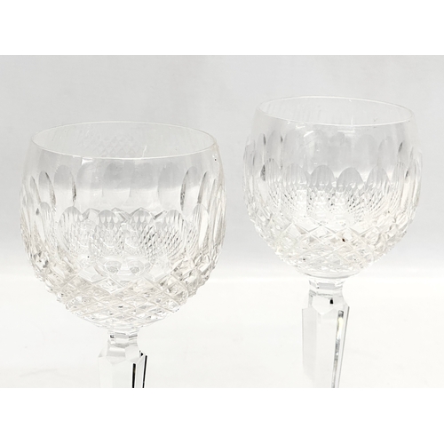 142 - A pair of Waterford Crystal ‘Colleen’ wine glasses. 19cm