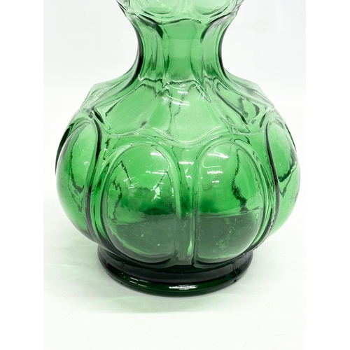 136 - A 1960’s Empoli Italian ‘Genie’ decanter. 37cm