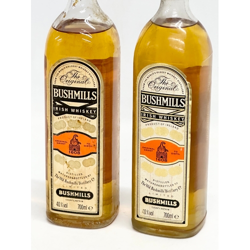 539 - 2 bottles of The Original Bushmills Irish Whiskey. 70cl.