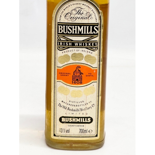 539 - 2 bottles of The Original Bushmills Irish Whiskey. 70cl.