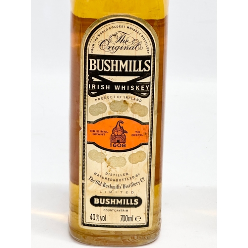 539 - 2 bottles of The Original Bushmills Irish Whiskey. 70cl.