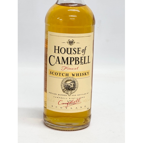 541 - 3 bottles of Scotch Whisky. Haig Gold Label. High Commissioner Old Scotch Whisky. House of Campbell ... 