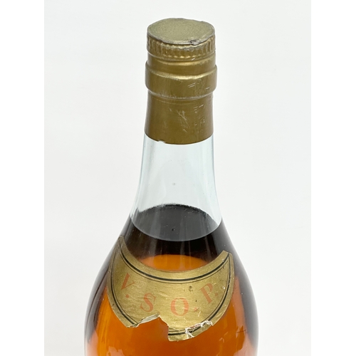 534 - A double magnum Louis Desroches Napoleon Rare French Brandy.