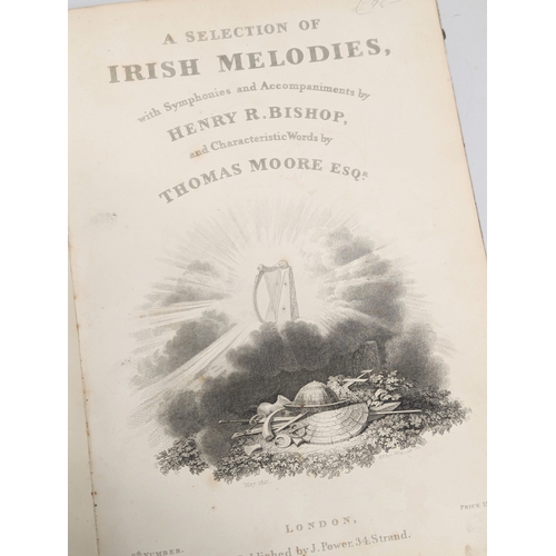 716 - A Selection of Irish Melodies, With Symphonies and Accompaniments by Henry R. Bishop, and Characteri... 