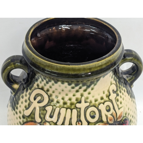 771 - A Mid Century West German Rumtopf pot with lid.