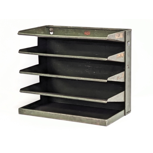 746 - A Veteran Series desktop / wall hanging filing unit. 39x23x33cm