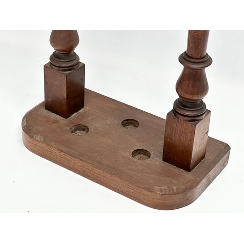 747 - A late Victorian mahogany stick stand/umbrella stand. Circa 1890-1900. 25x13x663.5cm