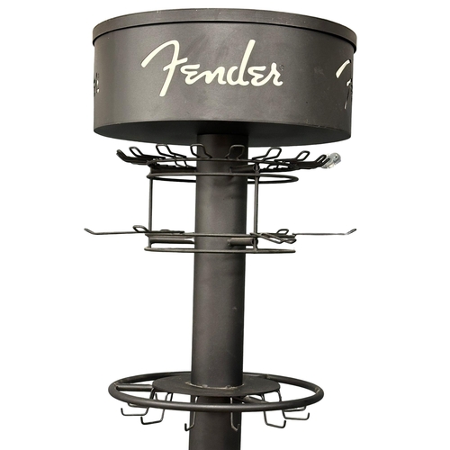 548 - 2 large Fender Guitar stand. For guitar shop/music shop. 219cm