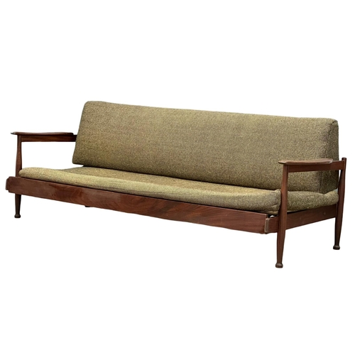 805 - A Mid Century Afromosia ‘Manhattan’ daybed designed by George Fejer for Guy Rogers. 1960’s. 202x81x7... 