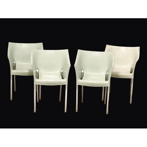 807 - A set of 4 ‘Dr No’ Mid Century chairs designed by Philippe Starck for Kartell. Italy. 1