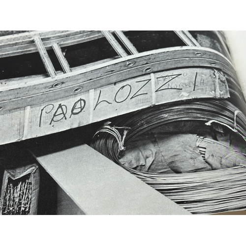 103B - A signed Eduardo Paolozzi 1971 Tate Galley book