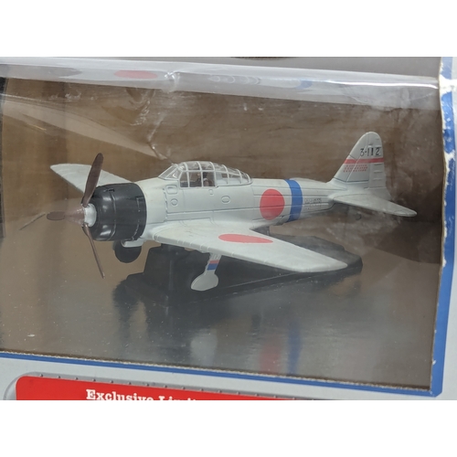 794C - An Air Signature World War II Series die cast metal plane model of Japanese Zero A6M2 in a Limited E... 