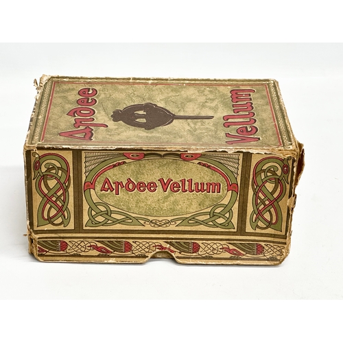 64 - An Ardee Vellum storage box. Early/Mid 20th Century. 20x13x10cm