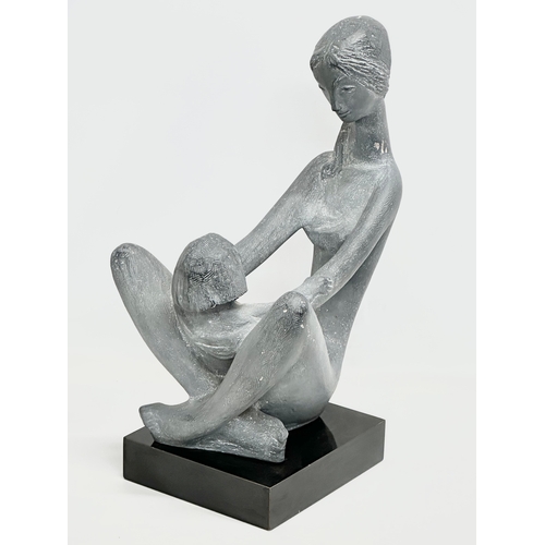 7 - Kathy Klein. An Austin Productions ‘Generations’ Mother & Child sculpture designed by Kathy Klein. 1... 