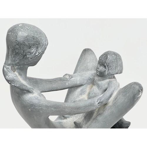 7 - Kathy Klein. An Austin Productions ‘Generations’ Mother & Child sculpture designed by Kathy Klein. 1... 