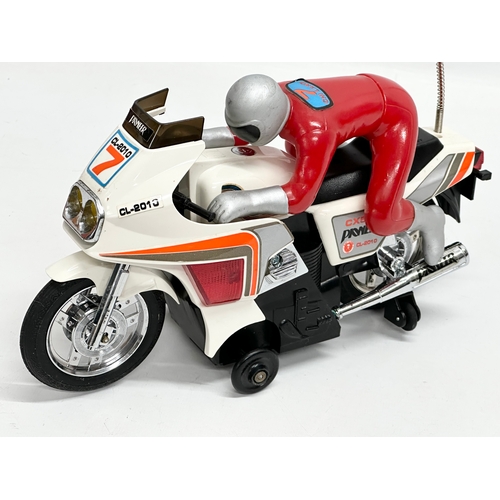 404 - A vintage Pioneer Stunts Motorcycle with original box. CL-2010