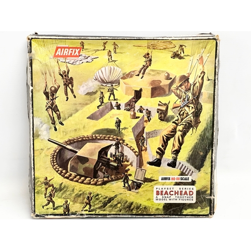 438 - A vintage Airfix Playset Series Beachead.