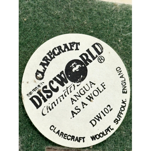 434 - A collection of Clarecraft Discworld figures. Discworld Detritus. Discworld You Bastard. Discworld A... 