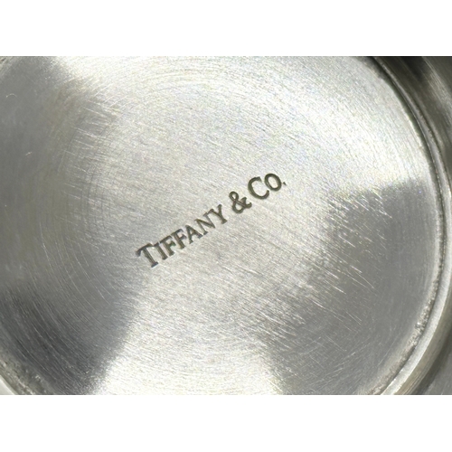 20 - A Tiffany & Co plated bowl. 16.5x8cm