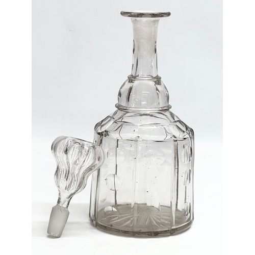 127 - A Late 18th/Early 19th Century George III decanter. Circa 1790-1810. 31.5cm