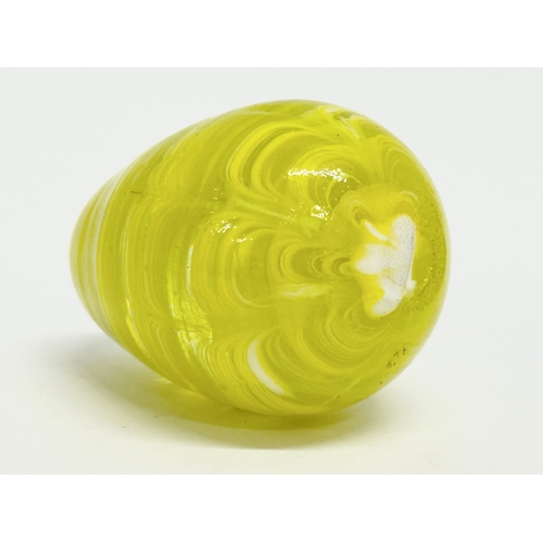 119 - A Late 19th Century Victorian glass paperweight. 6cm