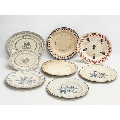 229 - A collection of Mid 19th Century Sponge Ware. 25cm