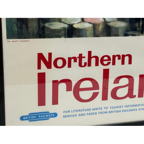 49 - An original 1960 Northern Ireland The Giants Causeway poster. Printed by Waterlow and Sons Limited. ... 