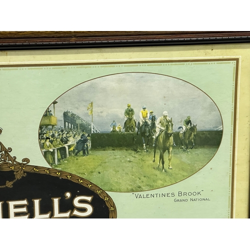 50 - A Late 19th Century Mitchell’s Old Irish Whiskey ‘Grand National’ advertising poster. 87x62cm