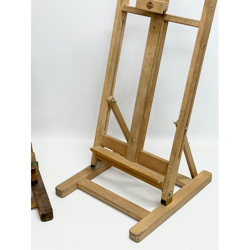 317 - 2 Daler-Rowney tabletop easels. 82cm