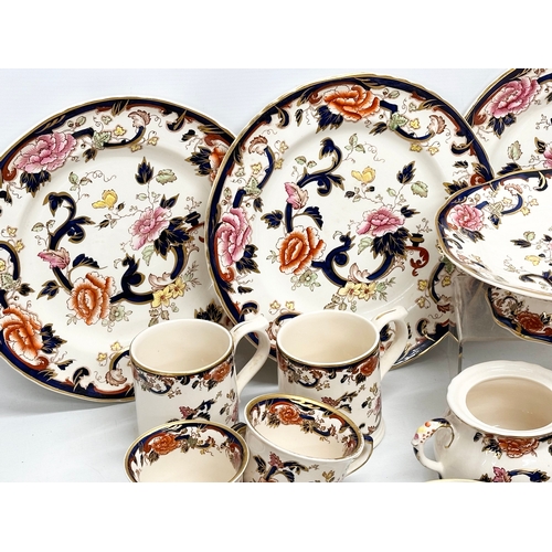 363 - A quantity of Mason’s ‘Mandalay’ dinner and tea ware. 3 dinner plates. 2 large tea cups with saucers... 