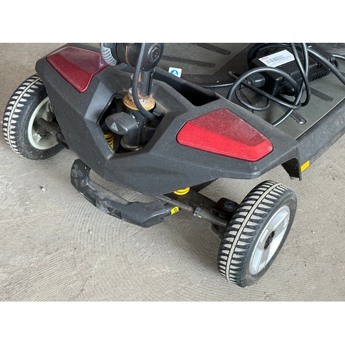 53 - An Apex Rapid mobility scooter with charger and key.