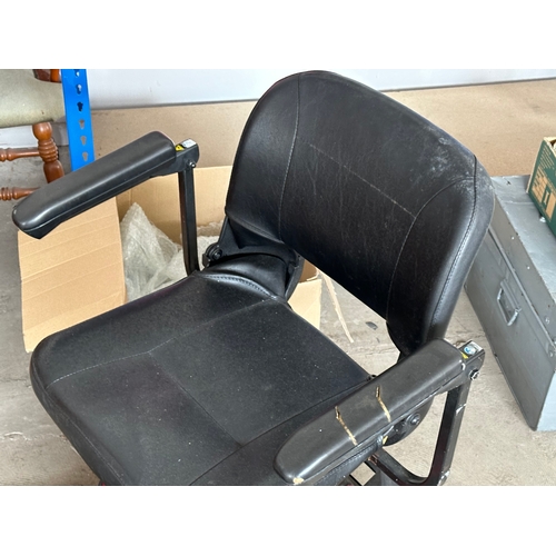 53 - An Apex Rapid mobility scooter with charger and key.