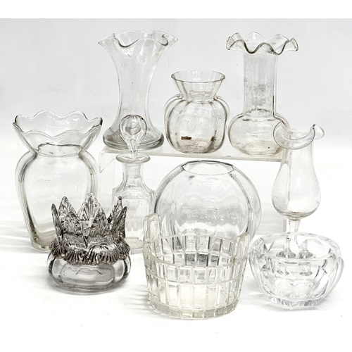 96 - A collection of Late 19th/Early 20th Century glassware. Circa 1860-1920. 12cm