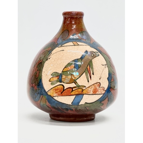 115 - A Late 19th/Early 20th Century Louis Etienne Desmant, faience pottery ovoid vase. William Duke of No... 