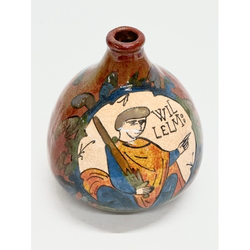 115 - A Late 19th/Early 20th Century Louis Etienne Desmant, faience pottery ovoid vase. William Duke of No... 